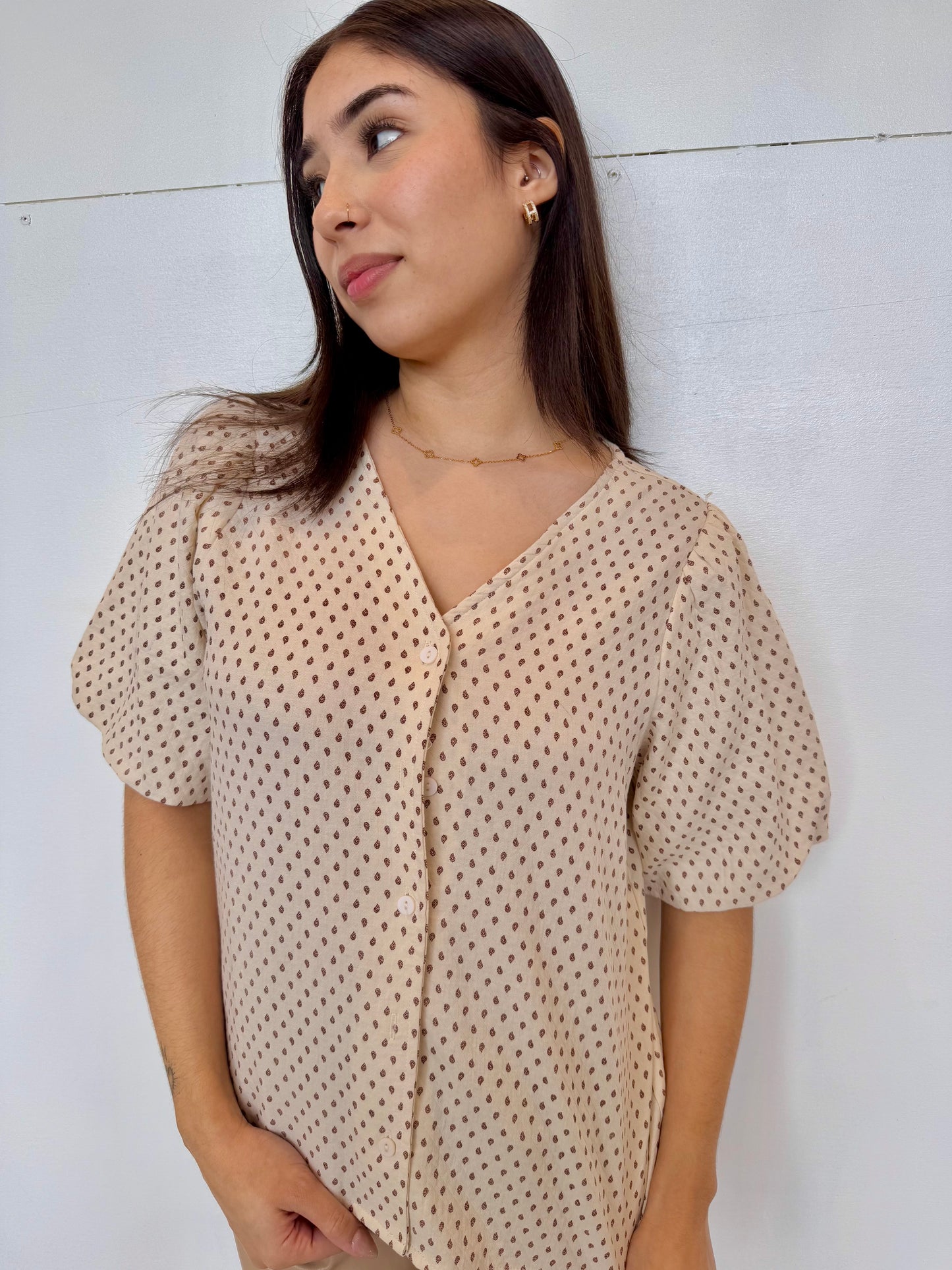 Charlotte woven top