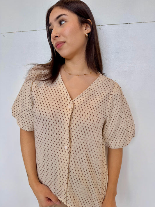 Charlotte woven top