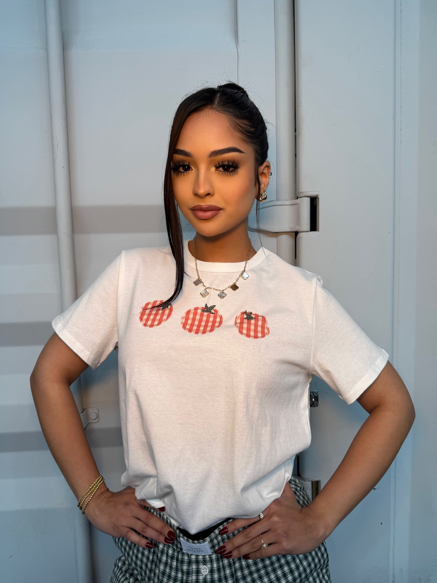 Tomato printed t shirt