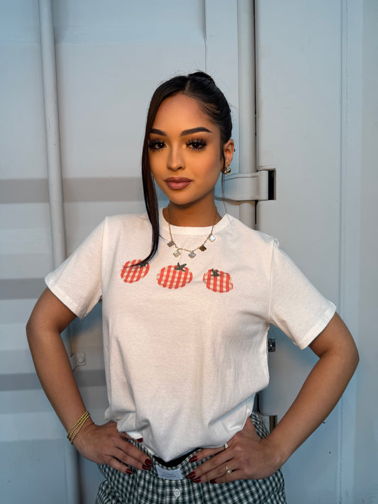 Tomato printed t shirt