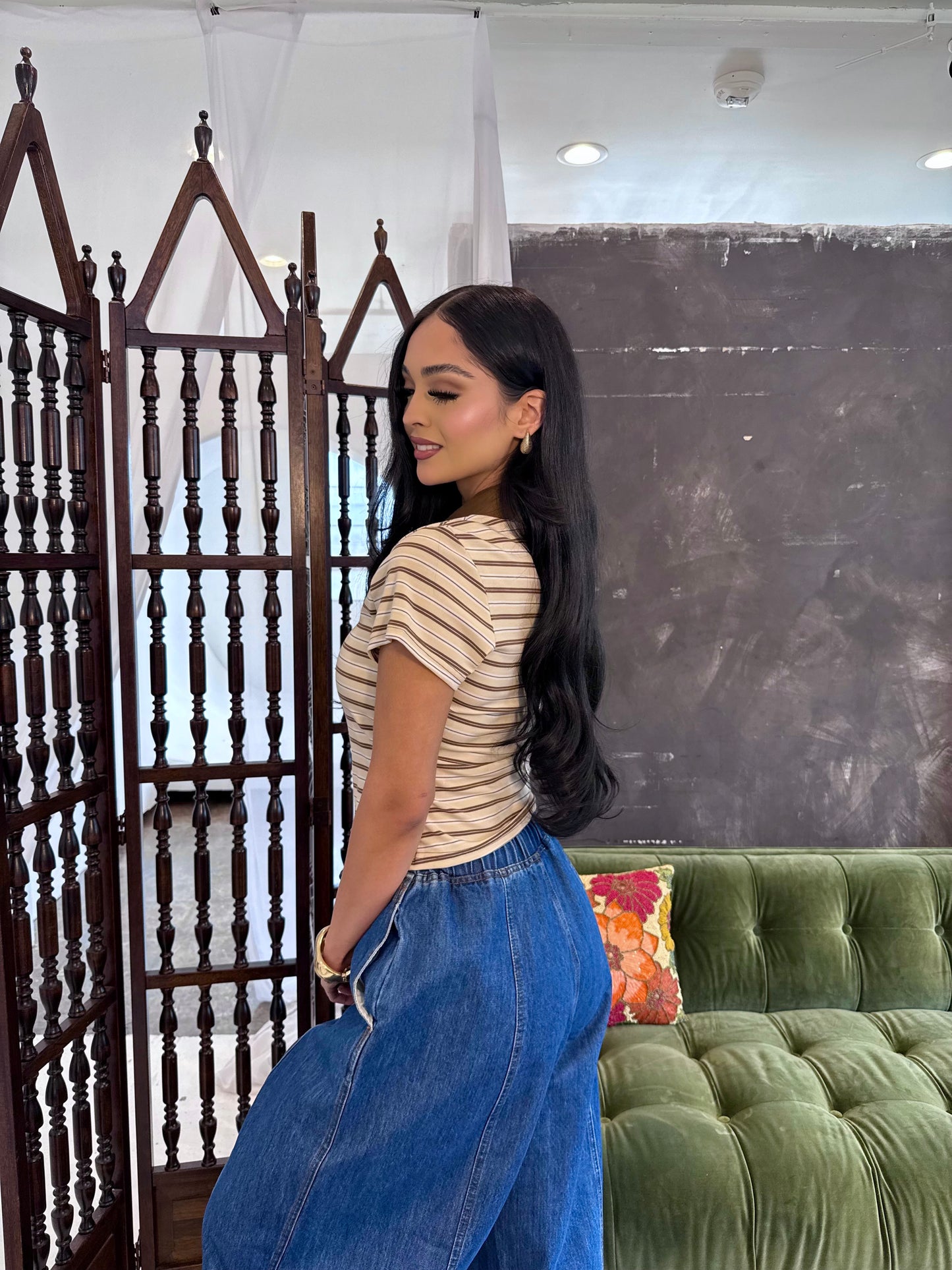 Jane collar top