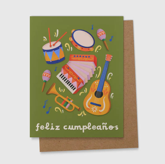 mariachi instruments feliz cumpleanos gc