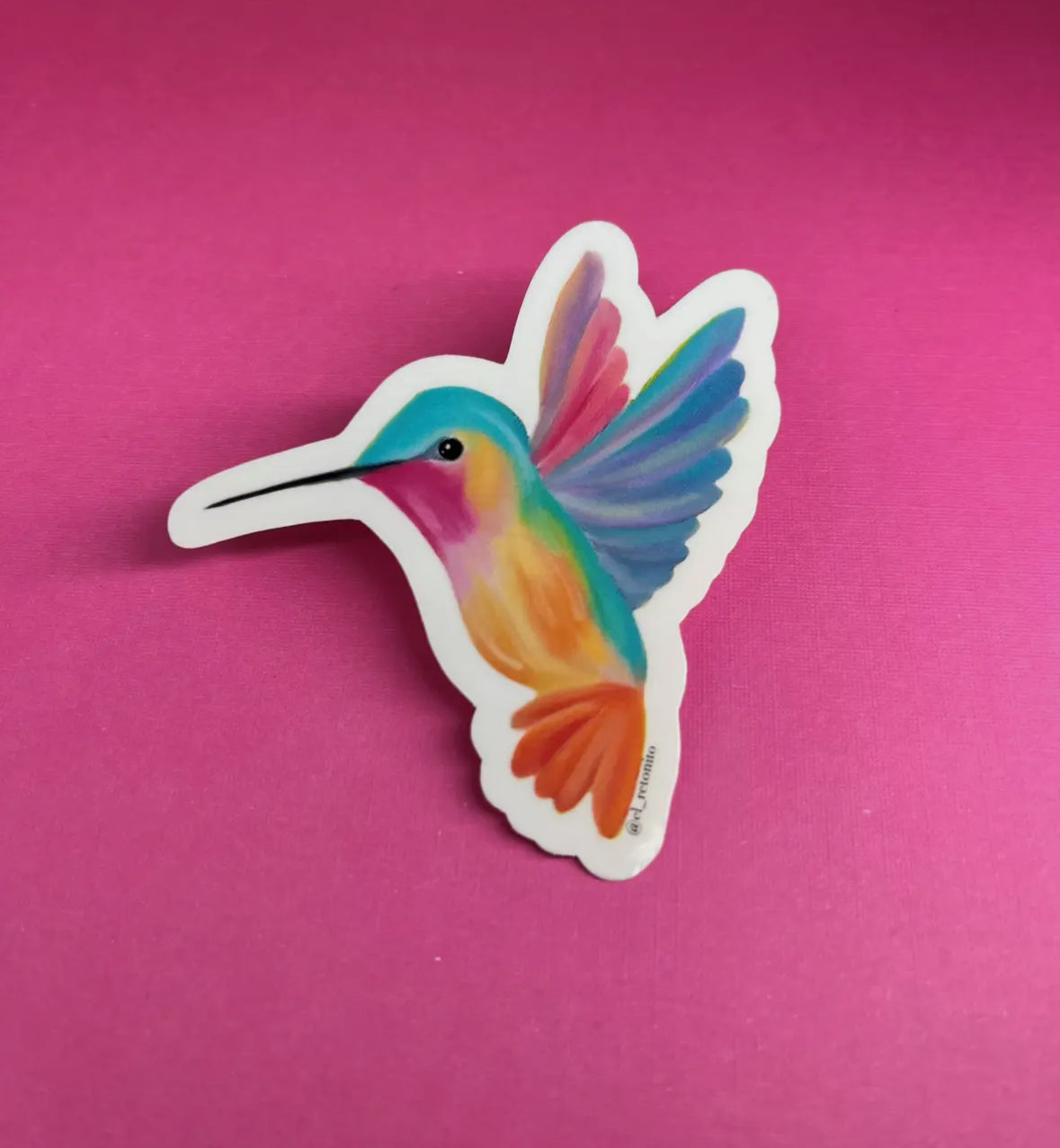 colibri sticker