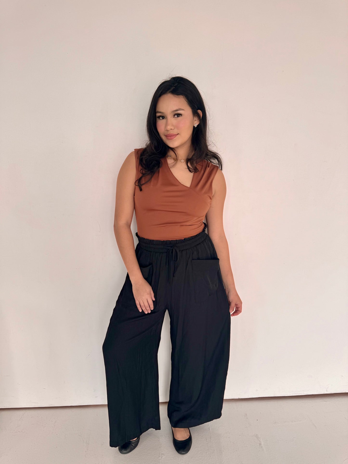 liliah asymetrical top
