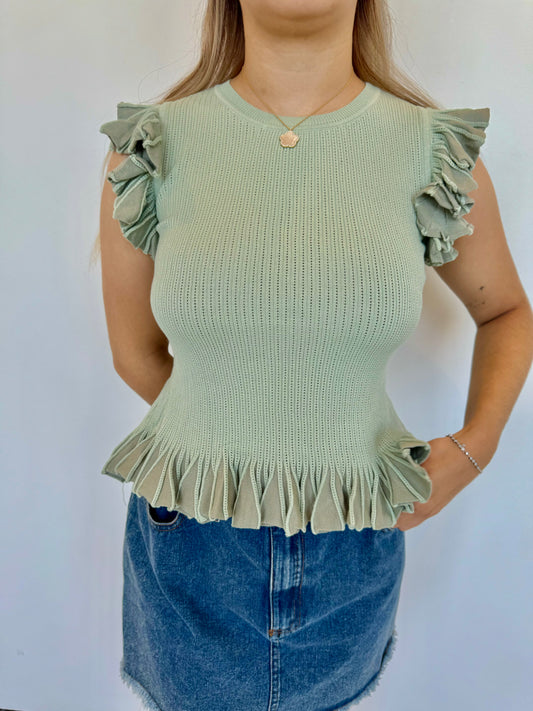 Armani sweater top