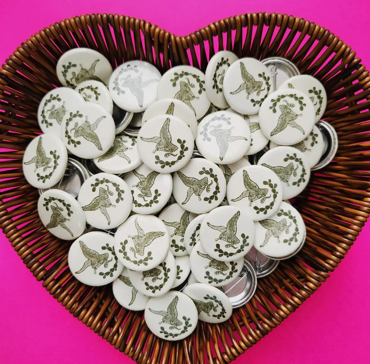 mexican eagle pin