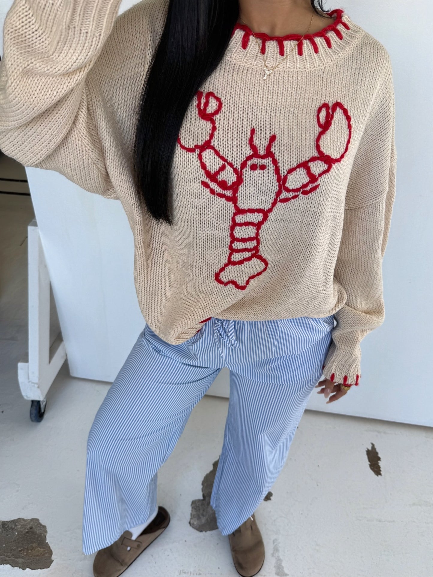 Lobster sweater