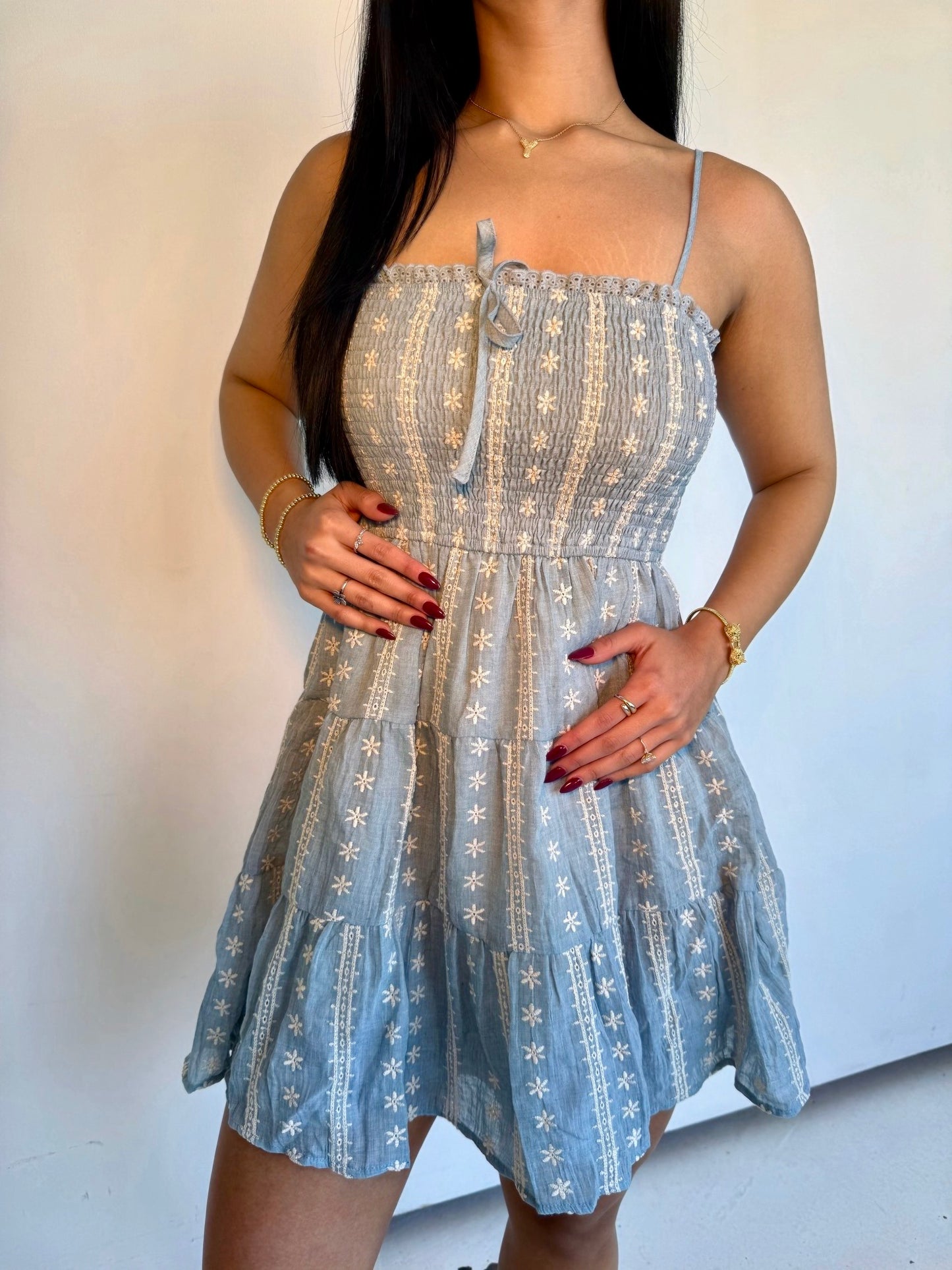 Susan light blue dress