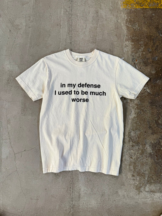 I used to be much worse tee
