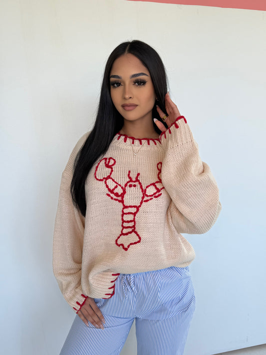 Lobster sweater