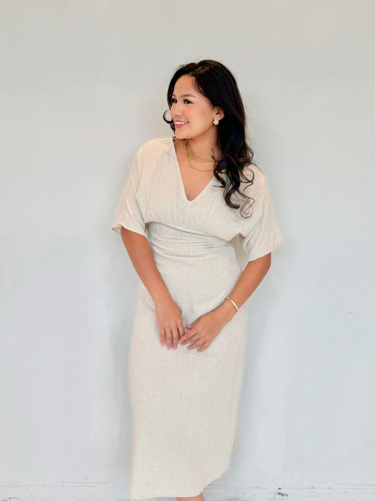 treasure linen dress