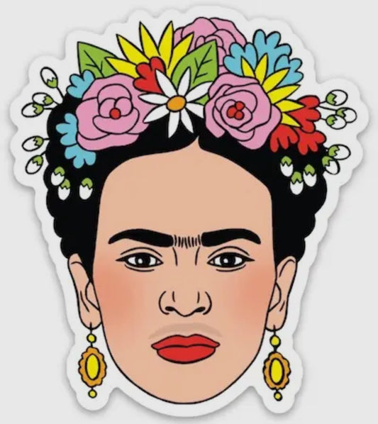 friday flower crown sticker