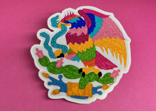 aguila mexicana sticker