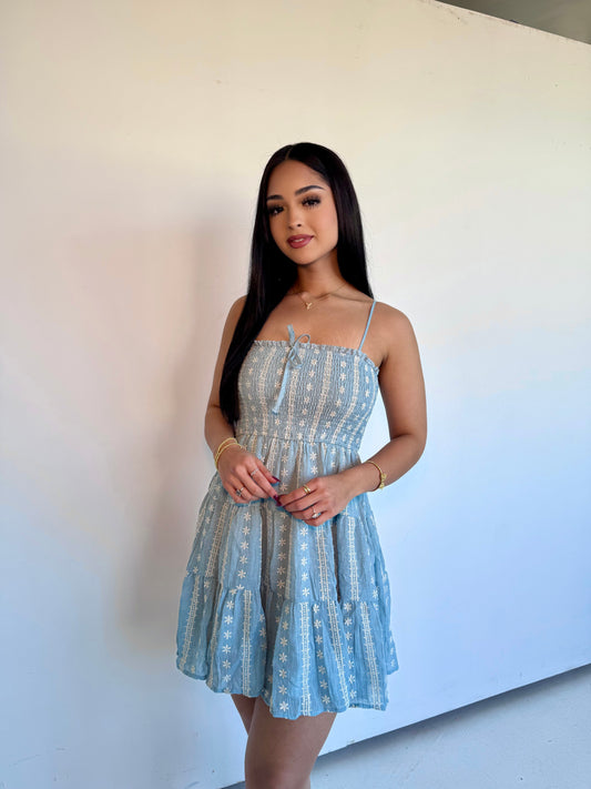 Susan light blue dress