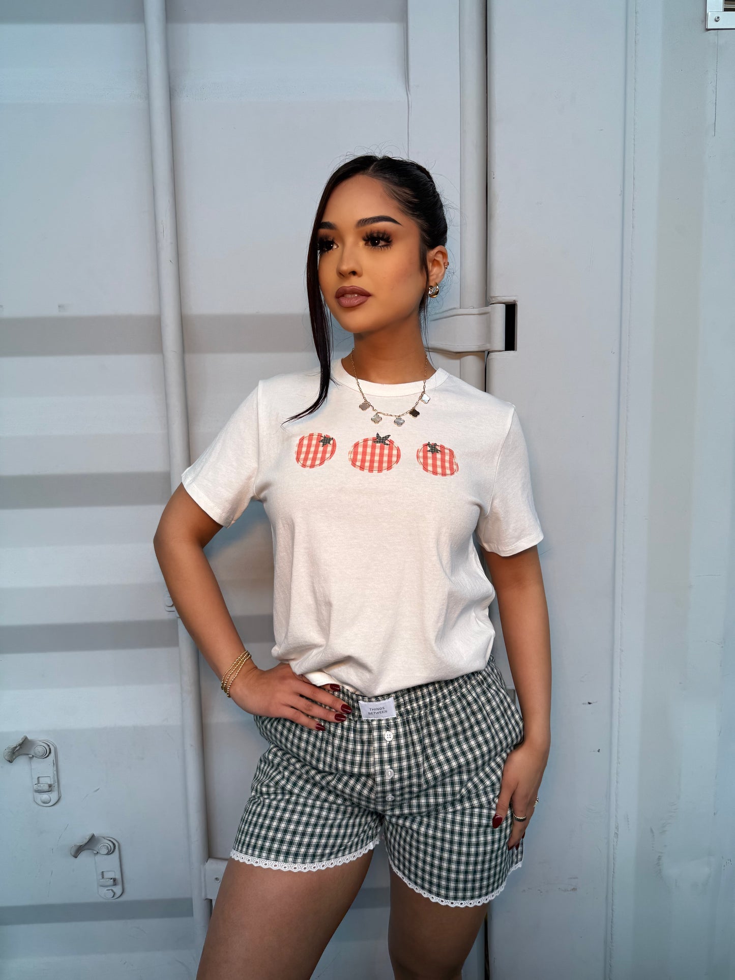 Tomato printed t shirt