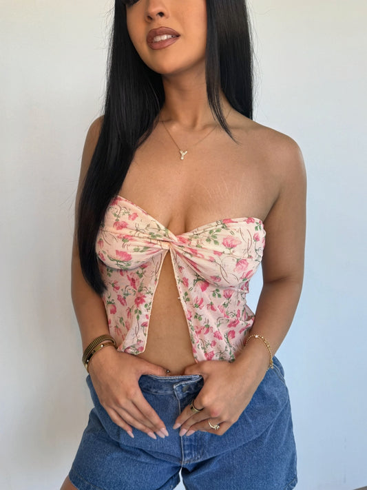 Peachy summer top