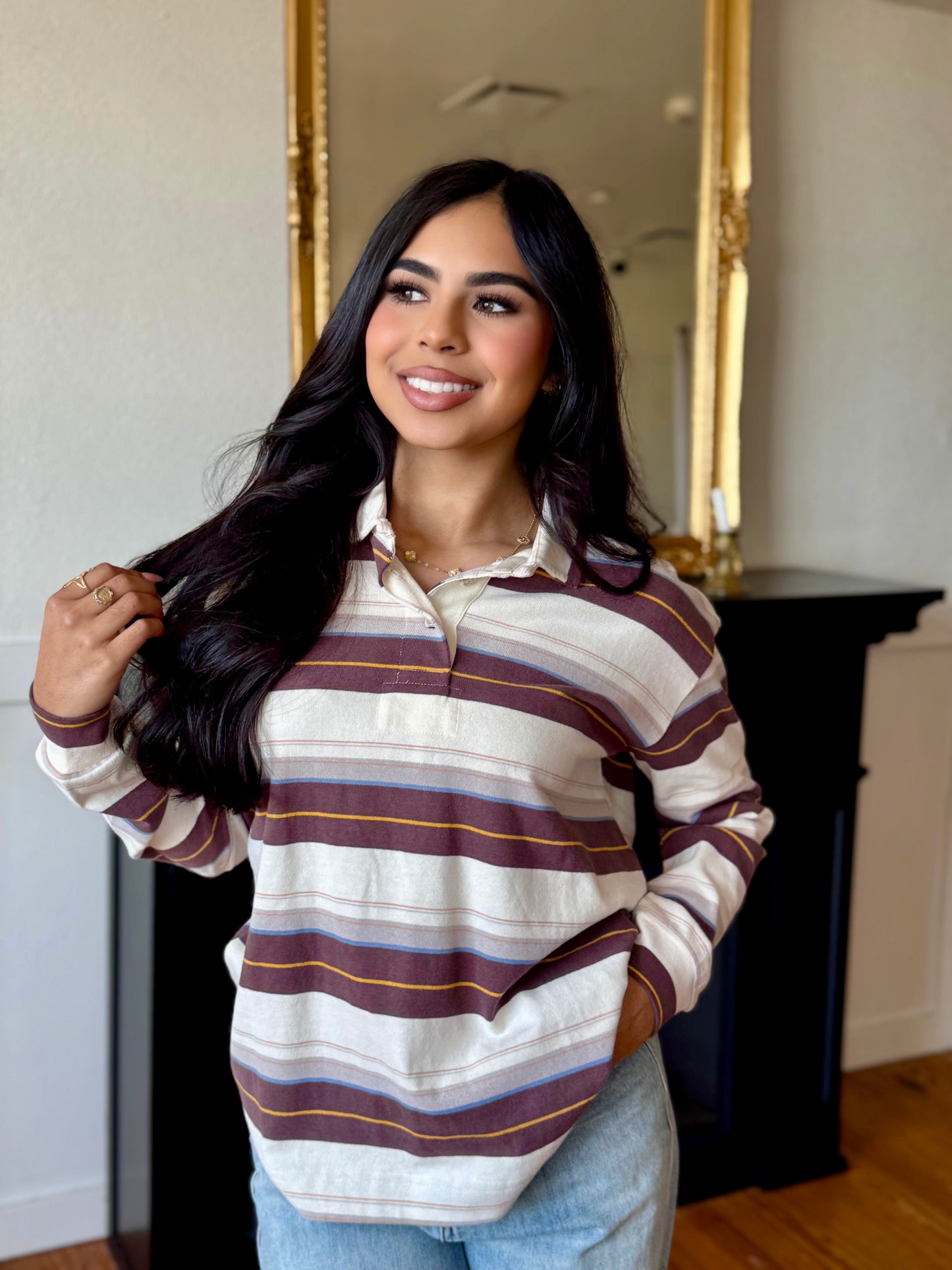 crece cream chocolate long sleeve