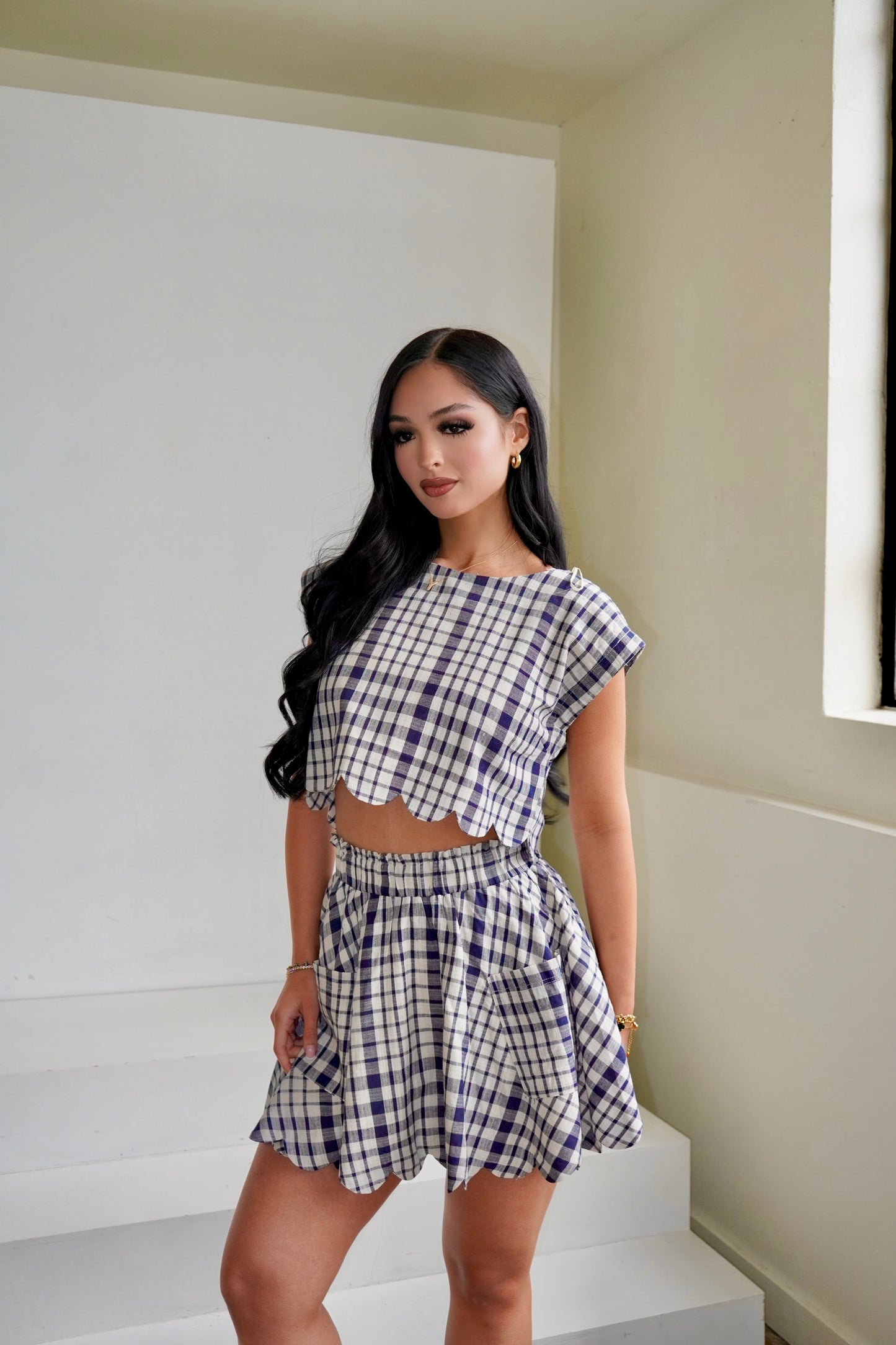 Rush navy skirt