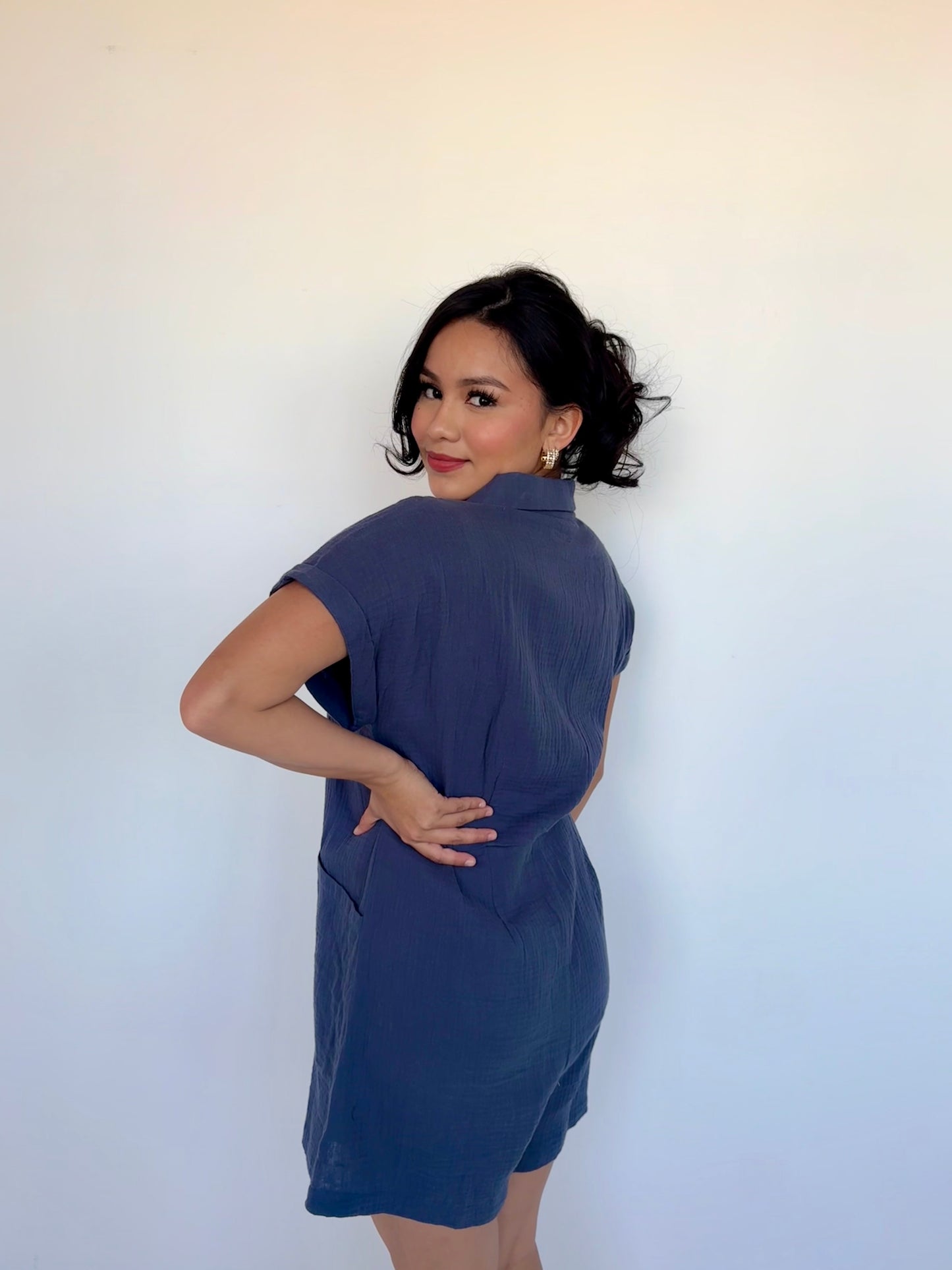 ava cotton romper
