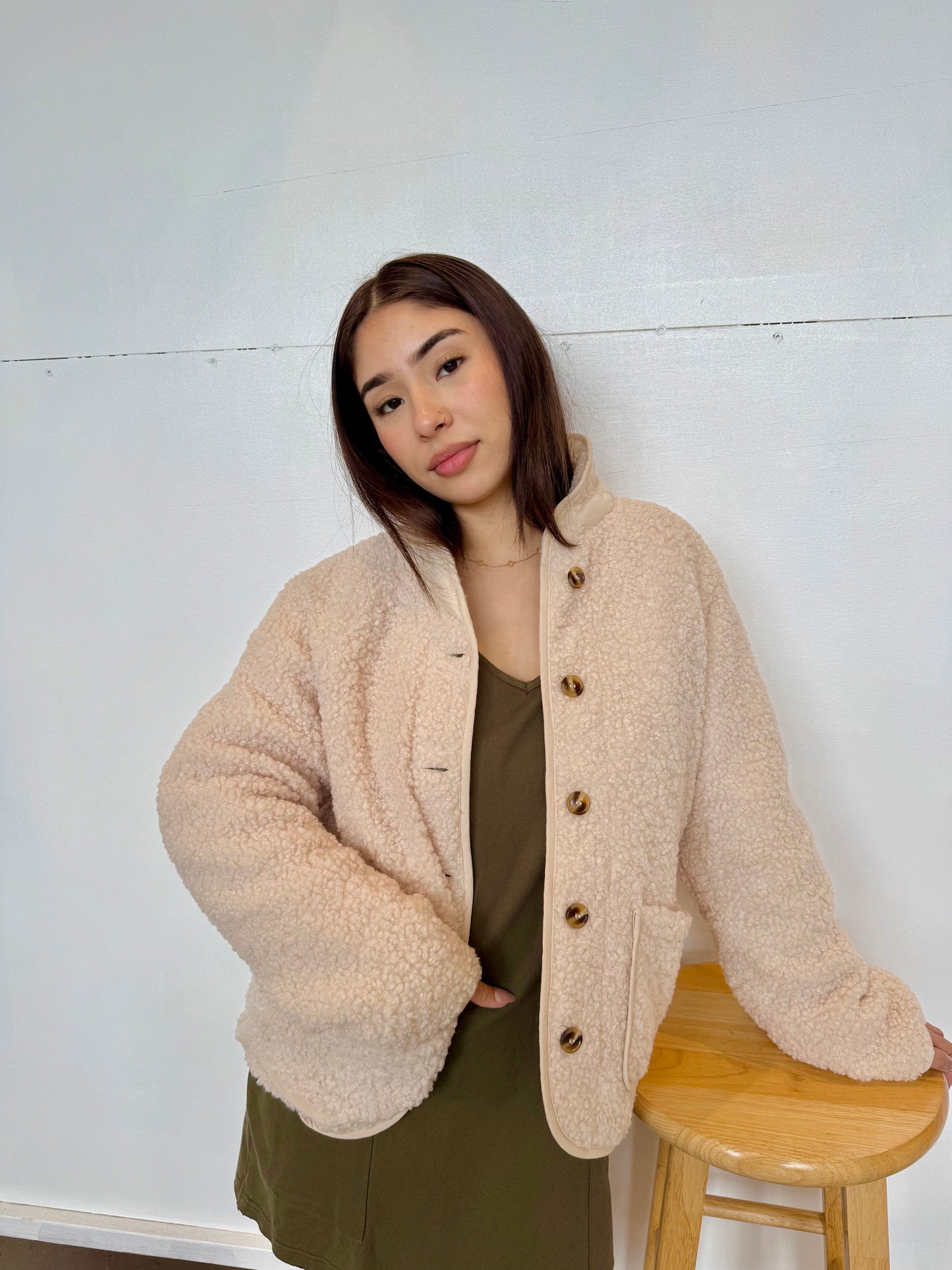 taylor sherpa jacket