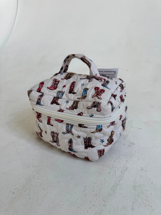 Thunderbird boots sand quilted case