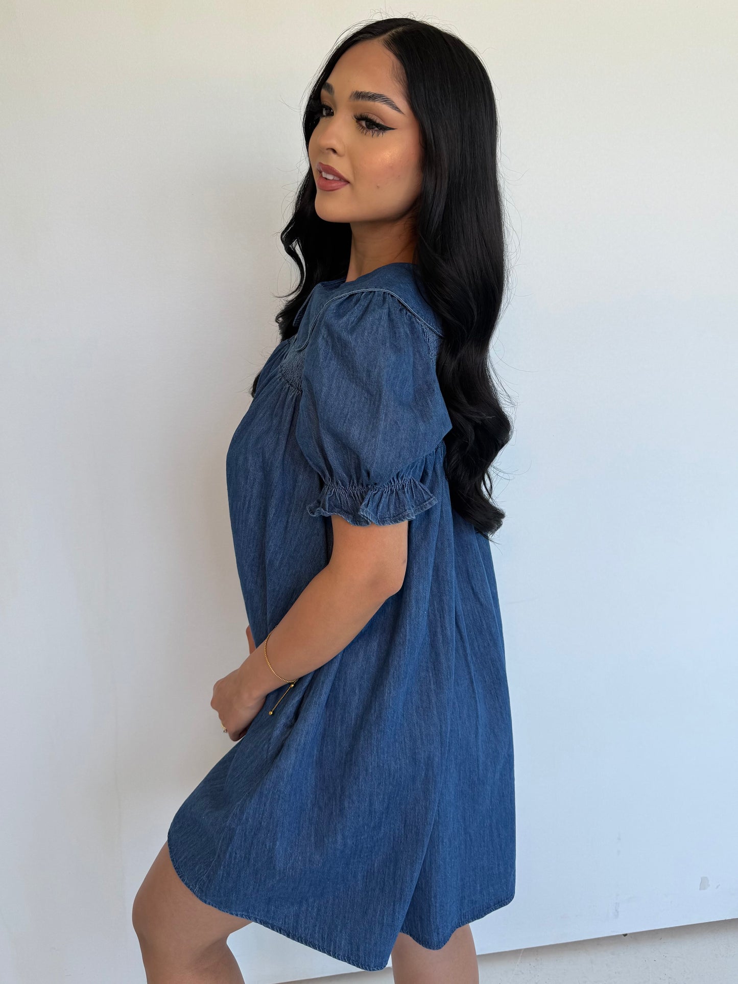 Live without you collar dress