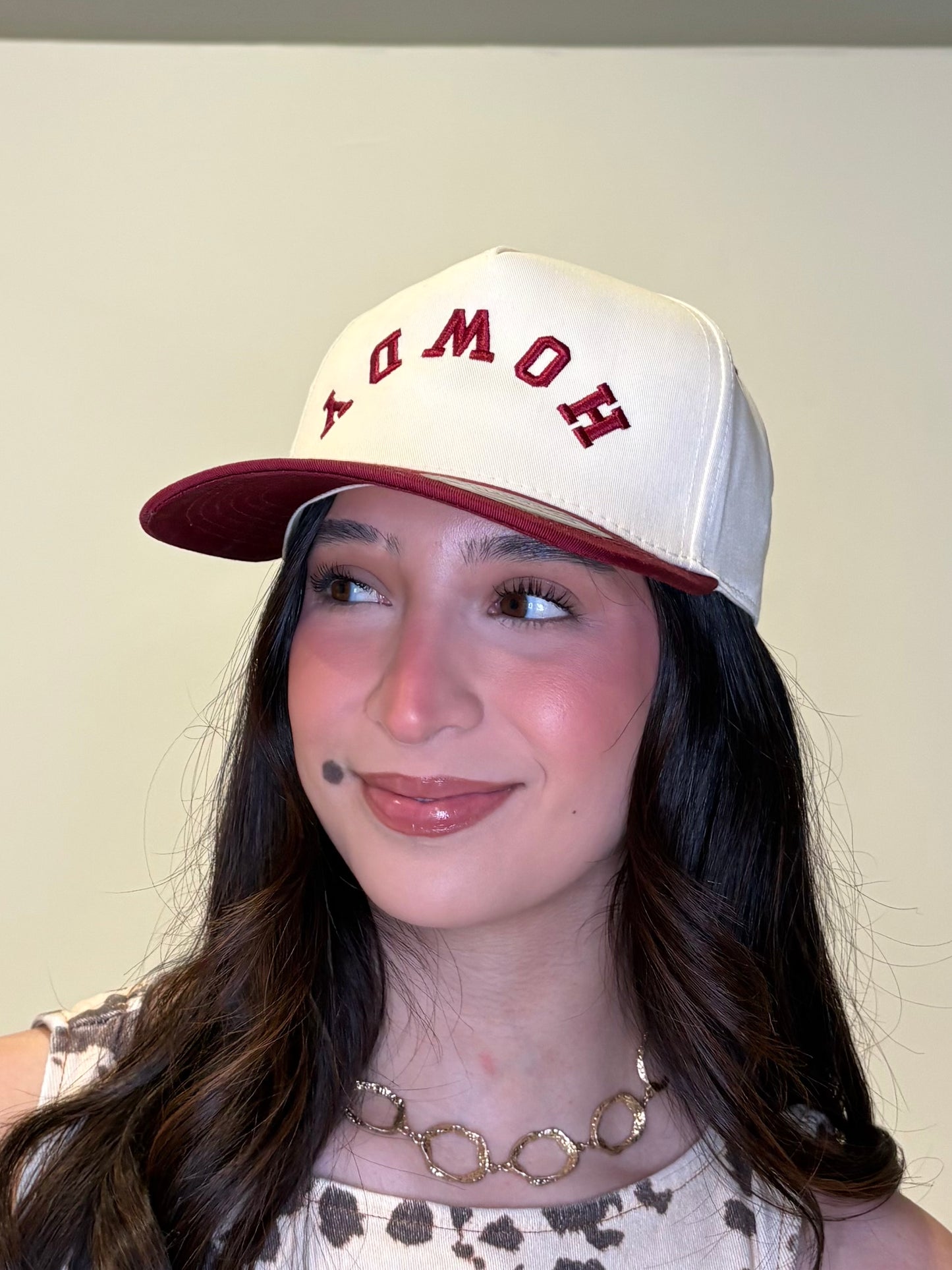 HOWDY - Upside Down Two-Toned Structured Cap