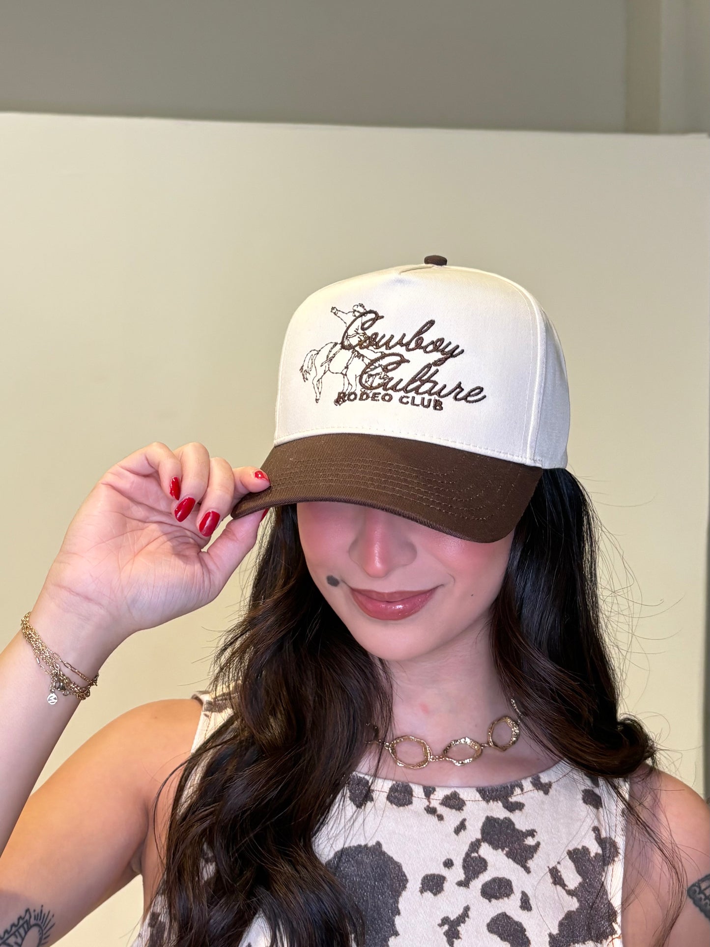 Cowboy Culture Rodeo Club Two-Toned Structured Cap