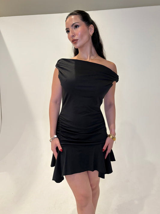 Don’t leave me mini dress