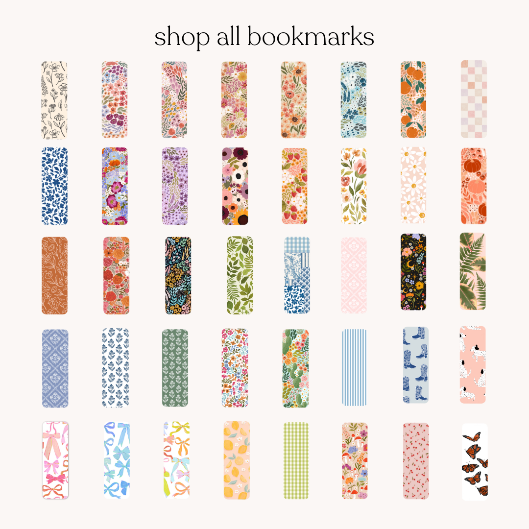Floral Bookmark | Bookish & Reading