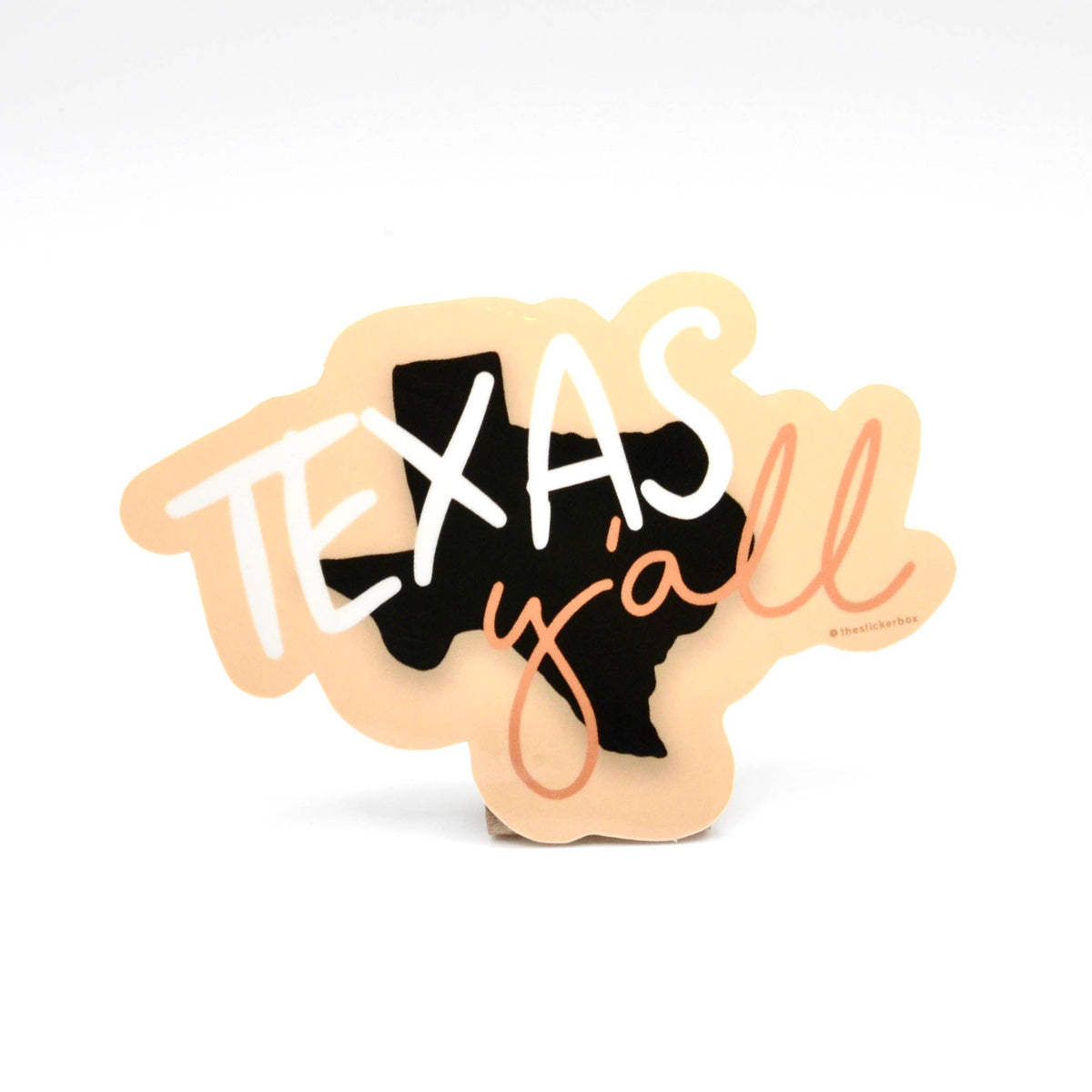 "Texas Y'all" Sticker - Texas Stickers Waterproof Sticker