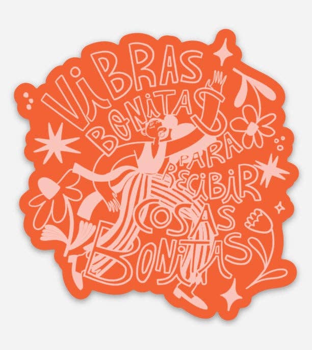 Vibras Bonitas Sticker