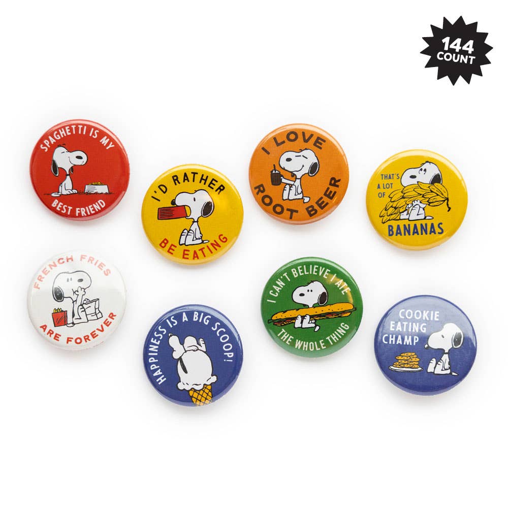 Snoopy Button Box (Food Edition)