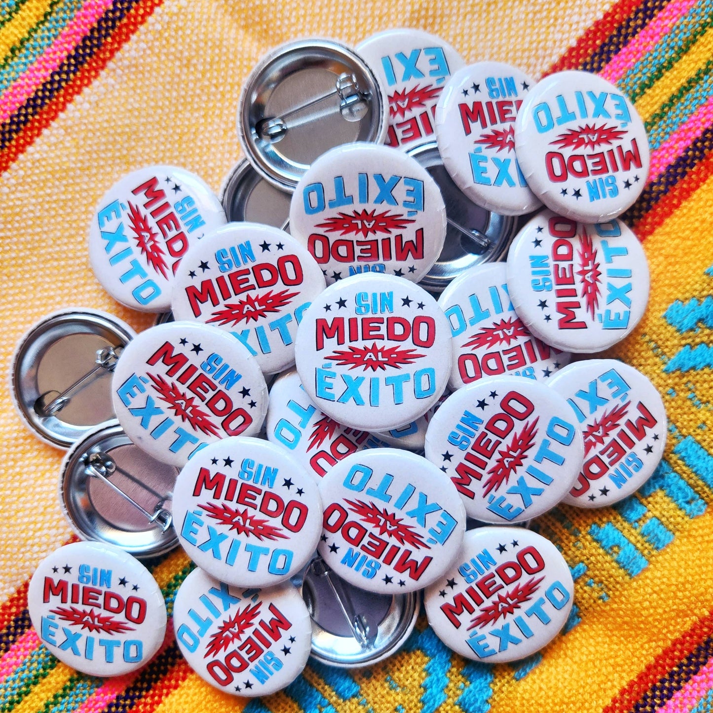 Sin Miedo Al Exito Pin-Back Button