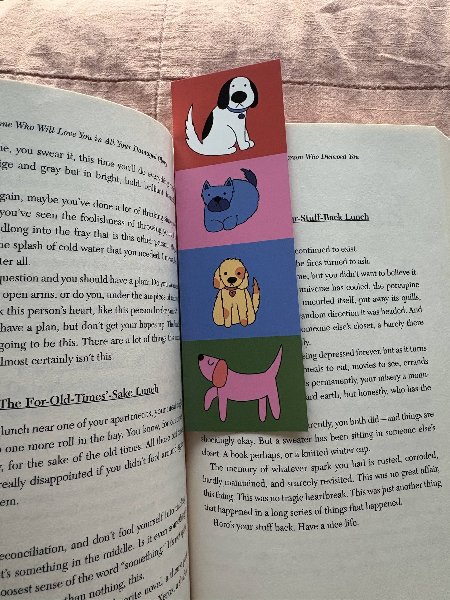 Dog Bookmark