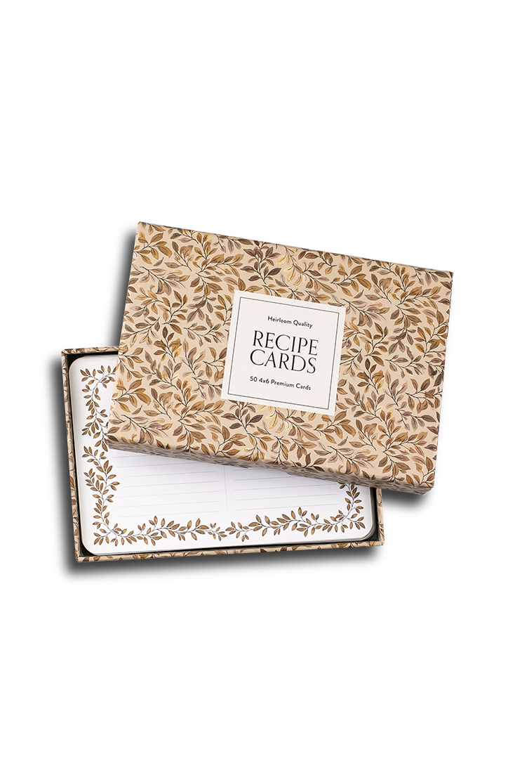 Recipe Cards: 50 - 4x6  Blank Floral Cards (Wedding Gifts)