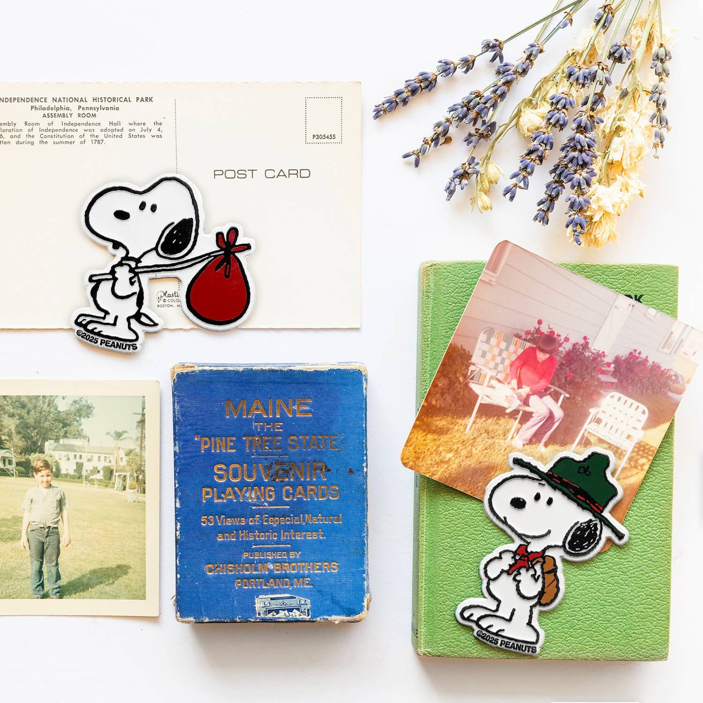 3P4 x Peanuts® - Snoopy Nomad Classic Fridge Magnet