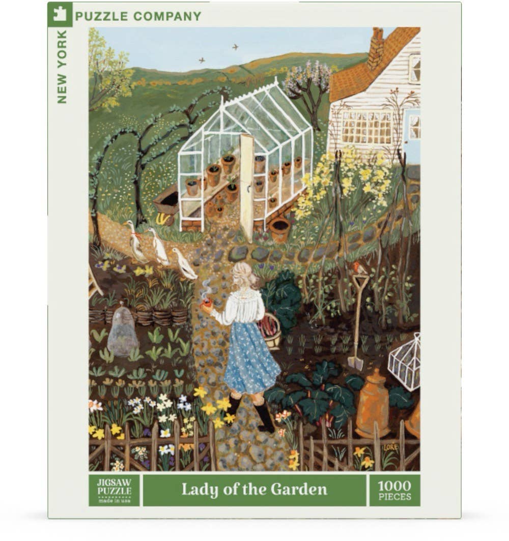 Lady of the Garden - 750 Piece Spring Jigsaw Puzzle