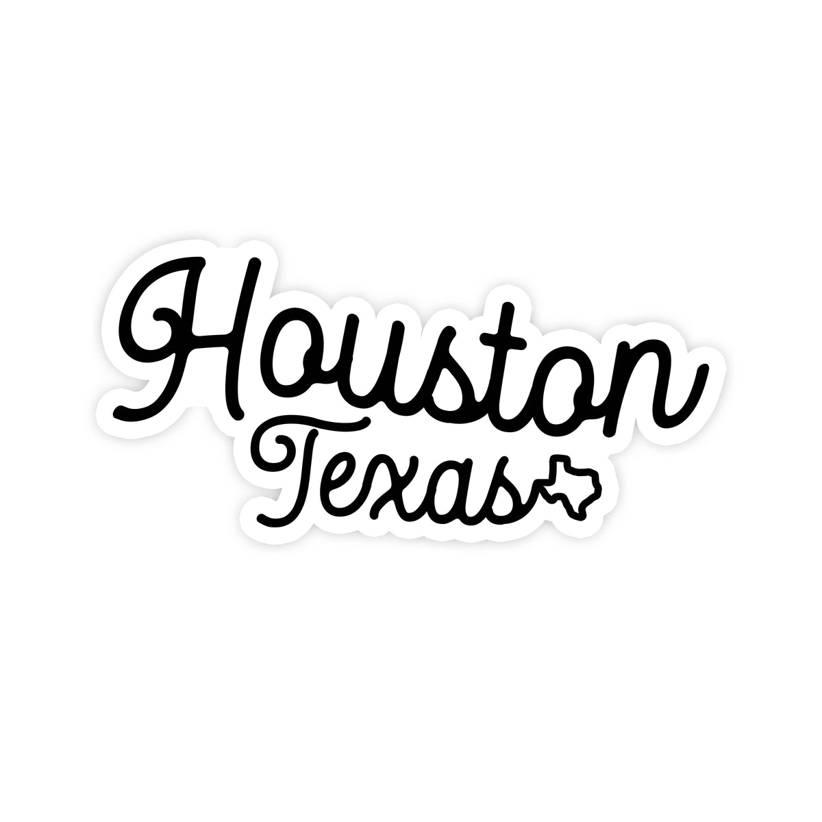 Houston Sticker Texas Sticker Waterproof