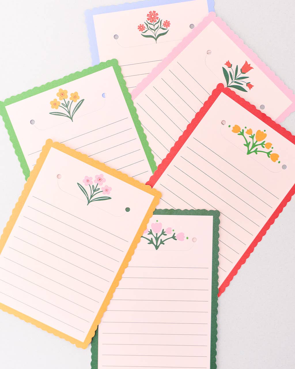 Take Note Tab Notes, Folk Floral