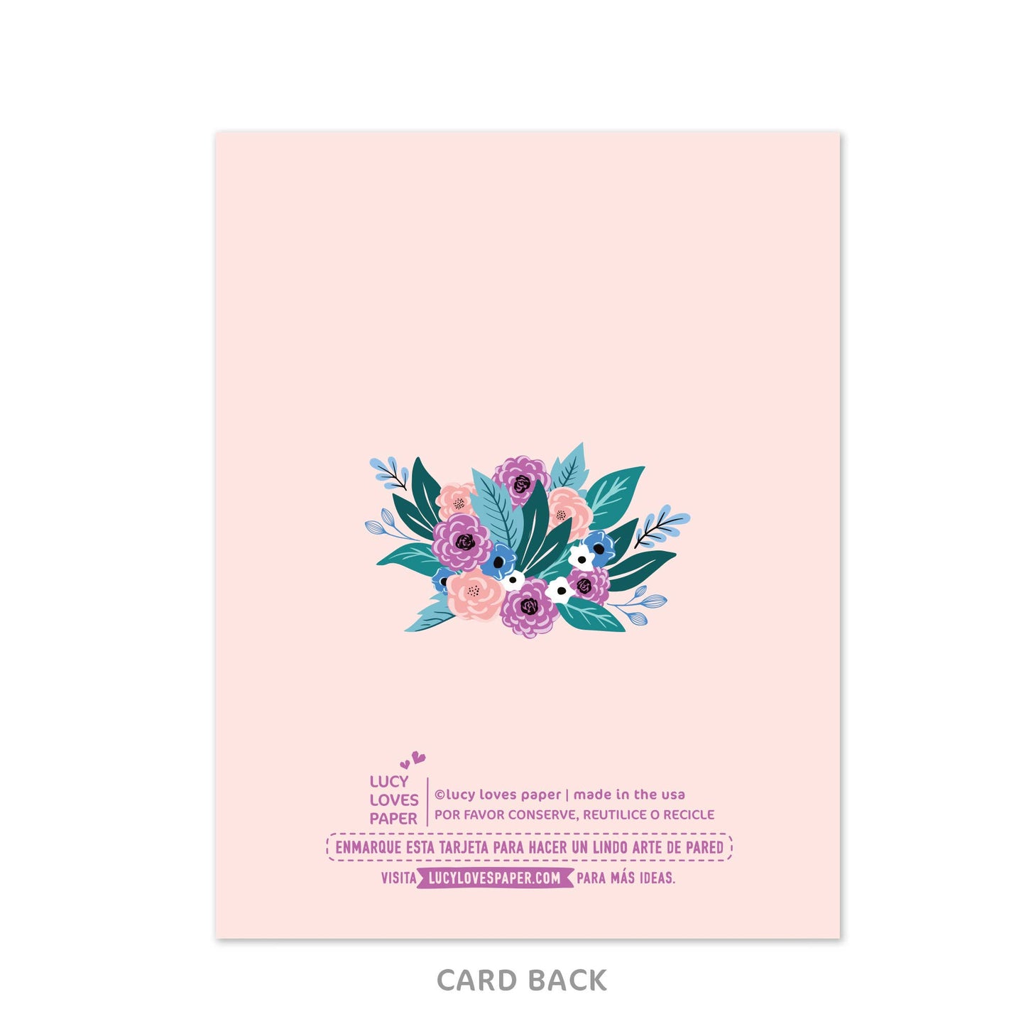Feliz Dia Mamá | Gold Foil Card For Mom in Spanish