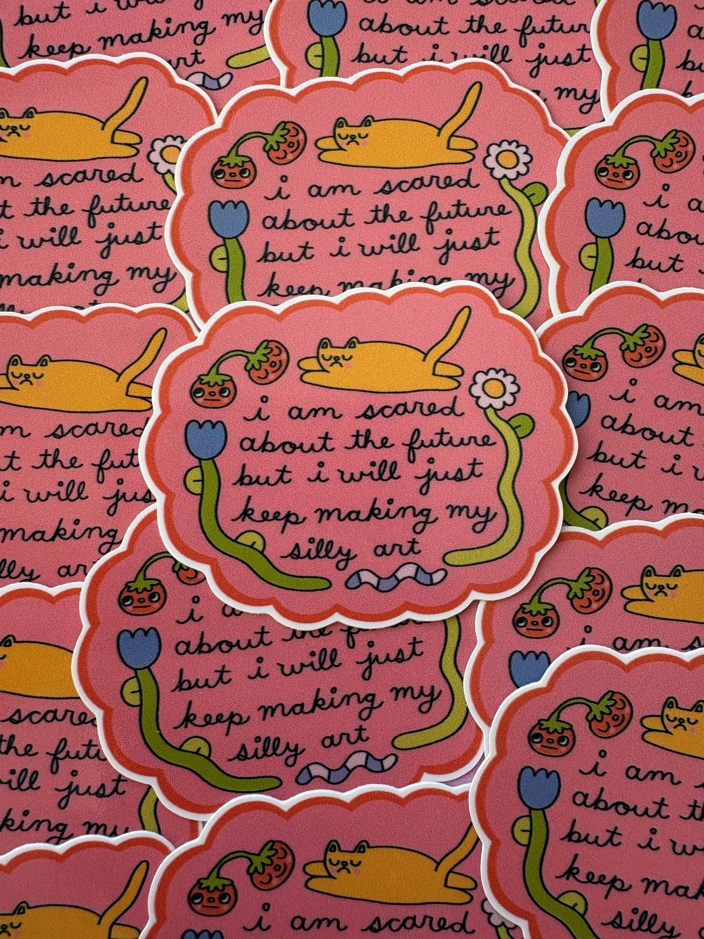 Silly Art Sticker