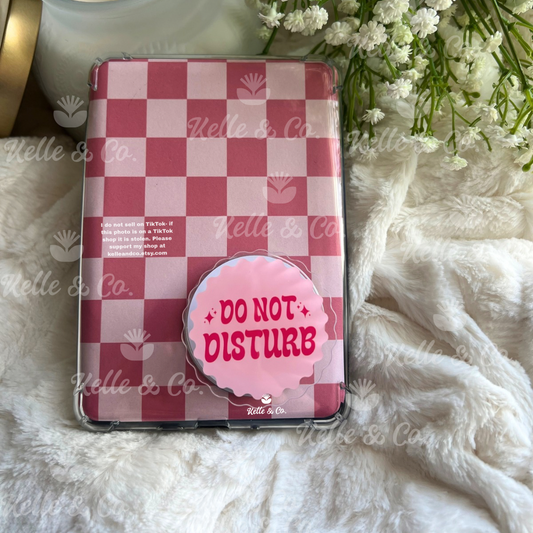 Reading Do Not disturb | kindle grips  | kindle accessories