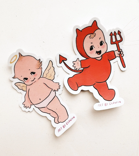 Kewpie Sticker